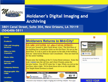 Tablet Screenshot of moldaners.com